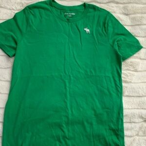 abercrombie kids Bright Green Short Sleeve Crew Tee